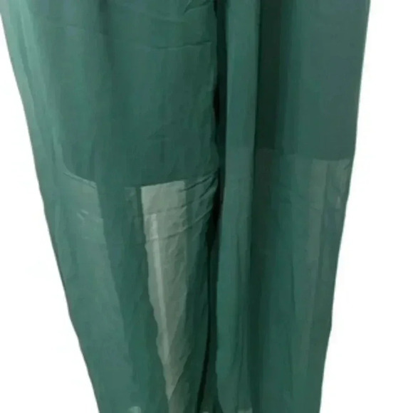 Sweet Storm Dress Green Hi Low Green Romper Sleeveless Junior Size Small - Picture 7 of 11